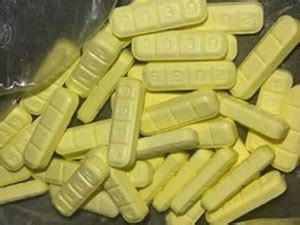 are yellow xanax fake